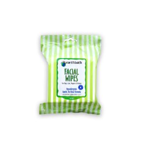 Earthbath All Natural Hypo Allergenic Facial Wipes Fragrance Free