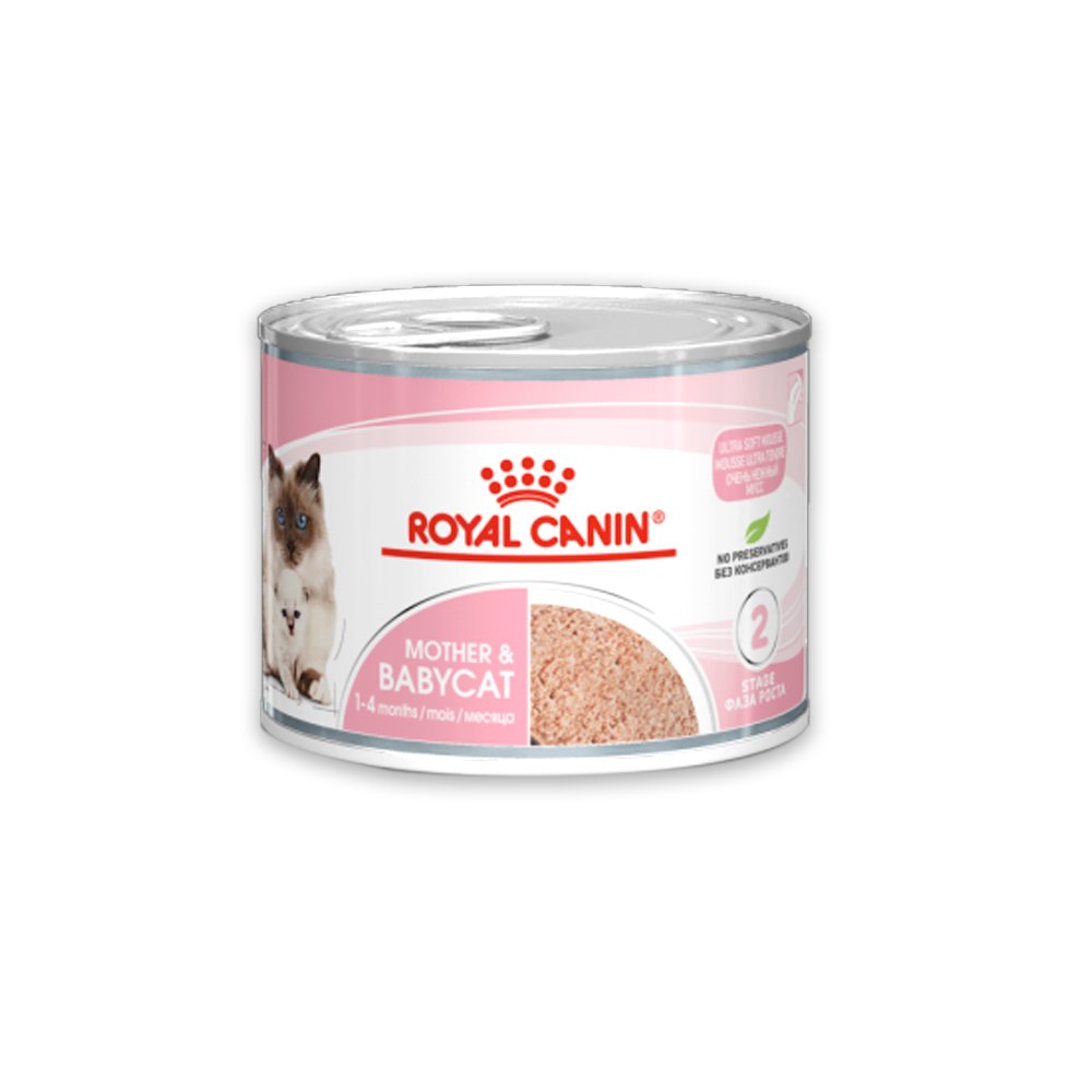 Feline Health Nutrition Mother And Babycat Mousse Wet Food - 12X195G