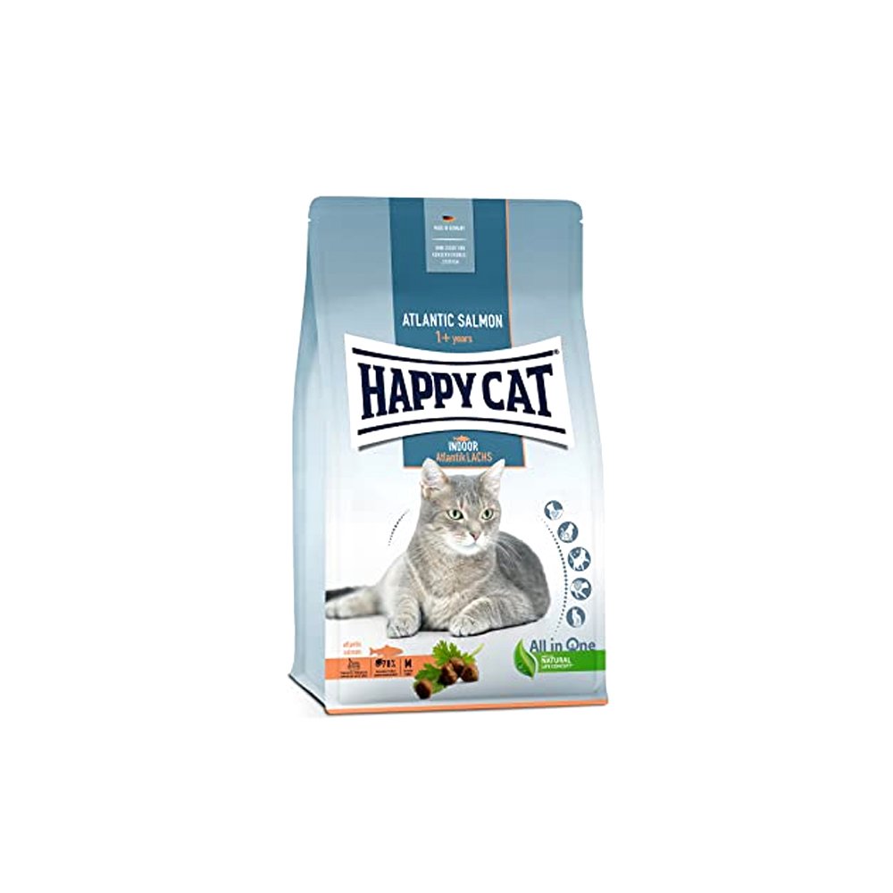 Happy Cat Indoor Atlantic Lachs - 4 KG