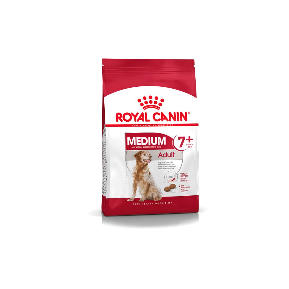 Royal Canin Medium 7+ Adult Dry Food - 4 KG