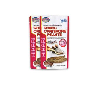 Hikari Sinking Carnivore Pellets For Pets - 2.61 OZ  (PACK OF 2)