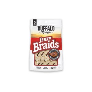 Buffalo Range Treats Jerky Braids