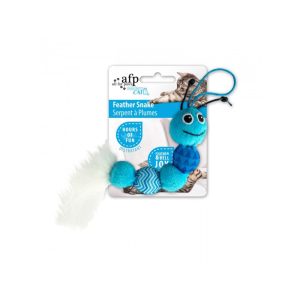 All For Paws Modern Cat Feather Snake