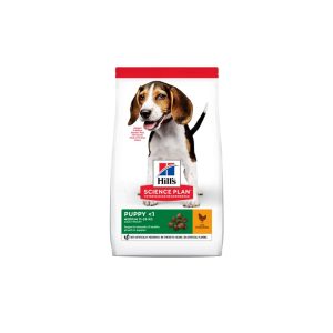 Hills Science Medium Dry Food For Puppies With Chicken -2.5 KG