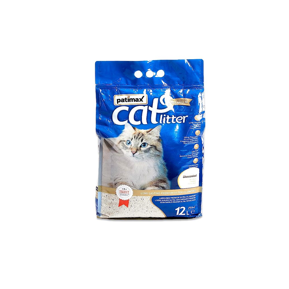 Patimax Premium Cat Litter Lavander -12 L (9.6 KG)