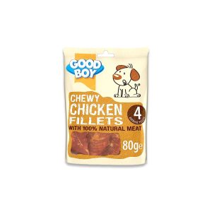 Armitage Good Boy Chewy Chicken Fillets Dog Treats - 80G