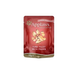 Applaws Natural Cat Food Tuna With Prawn - 70G (Pack Of 12)