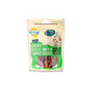 Armitage Good Boy Chewy Duck With Carrot Sticks Dog Treat - 90G