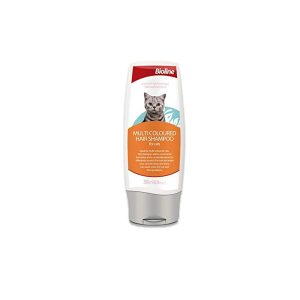Bioline Multi Coloured Hair Shampoo For Cat - 200ML