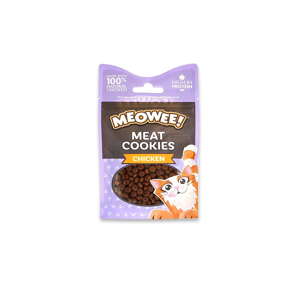 Meowee Chicken Cat Treats Meat Cookies  - 40G