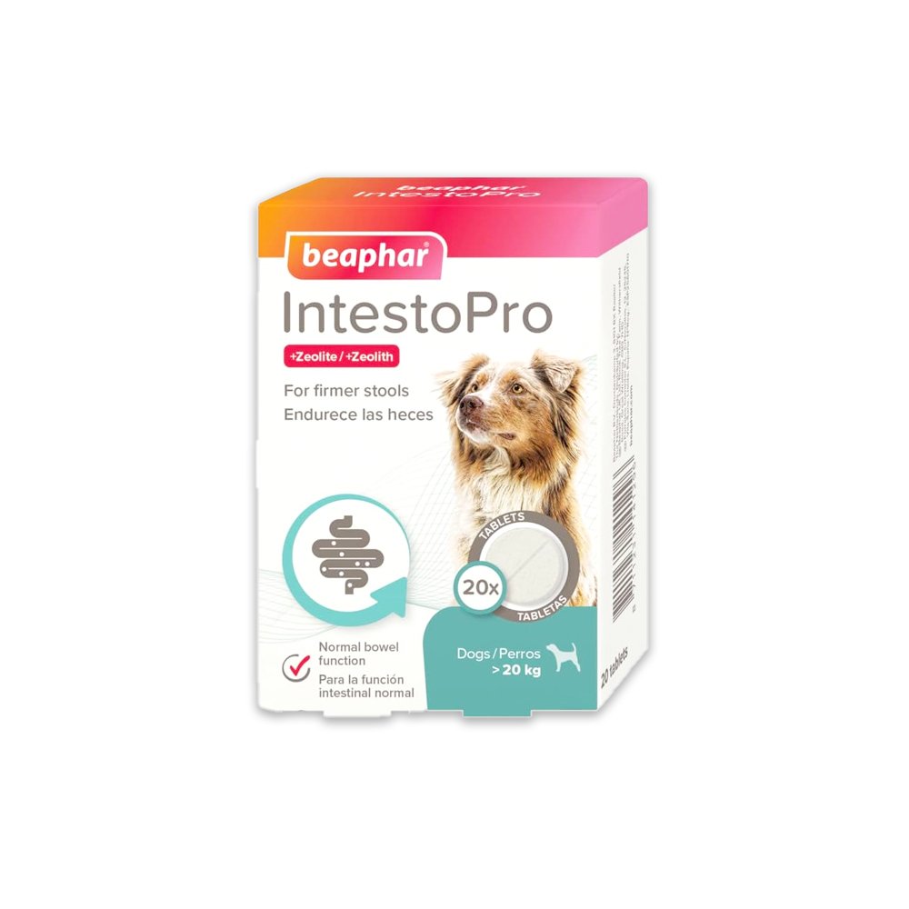 Beaphar Intestopro Anti Diarrhea Tablet Large Dog - 20 Tab