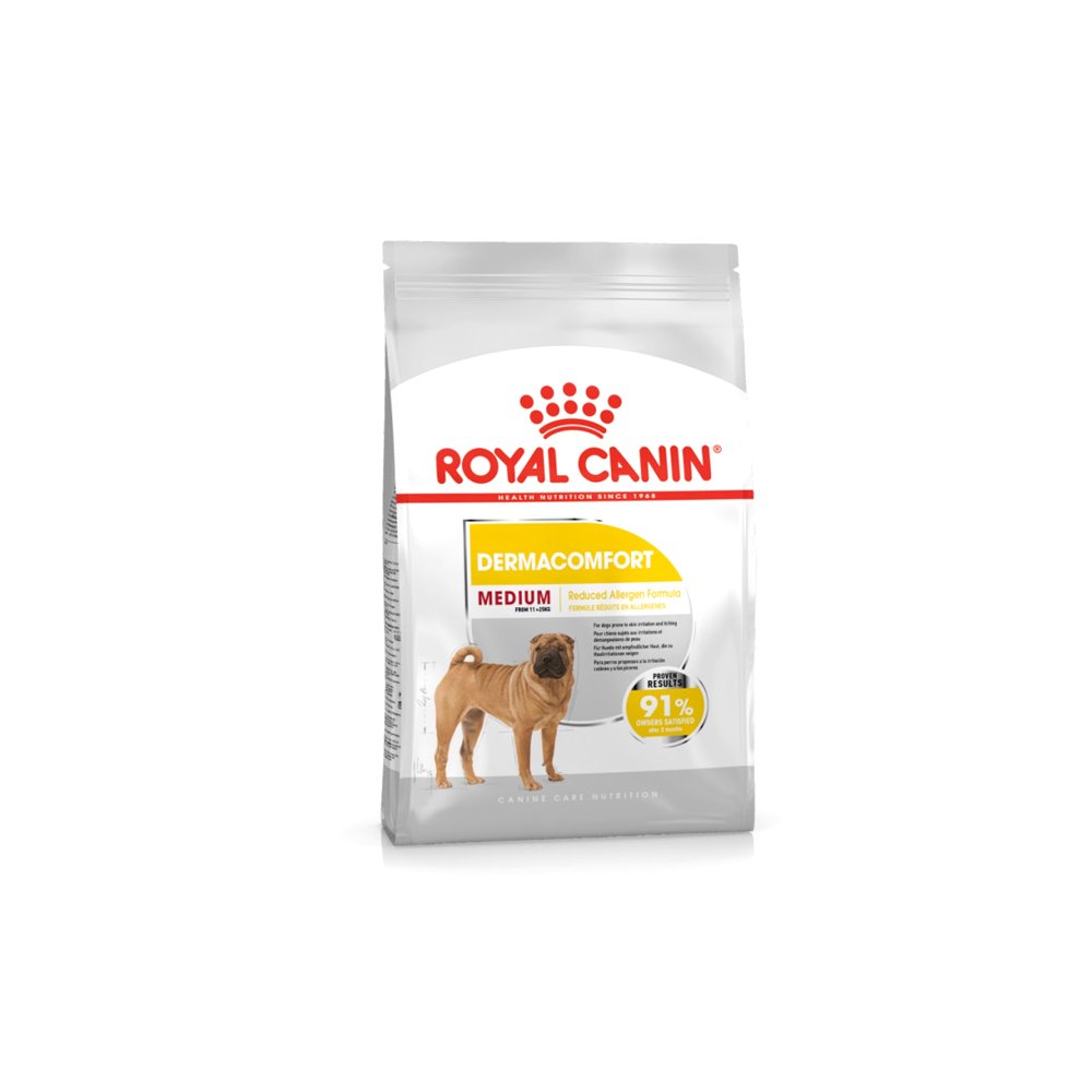 Royal Canin Medium Dermacomfort Adult Dry Food - 3 KG