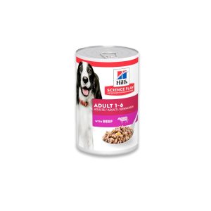 Hill'S Science Plan Adult Dog Food With Beef - 370G