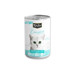 Kitcat Complete Cuisine Wet Cat Food Chicken And Chia Seed In Broth - 150G