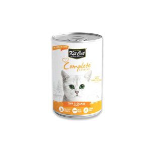 Kitcat Kit Cat Complete Cuisine Wet Food Tuna And Salmon In Broth - 150G