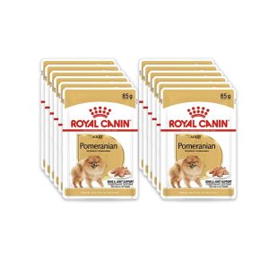 Royal Canin Breed Health Nutrition Pomeranian Wet Food- (12PCX85G)