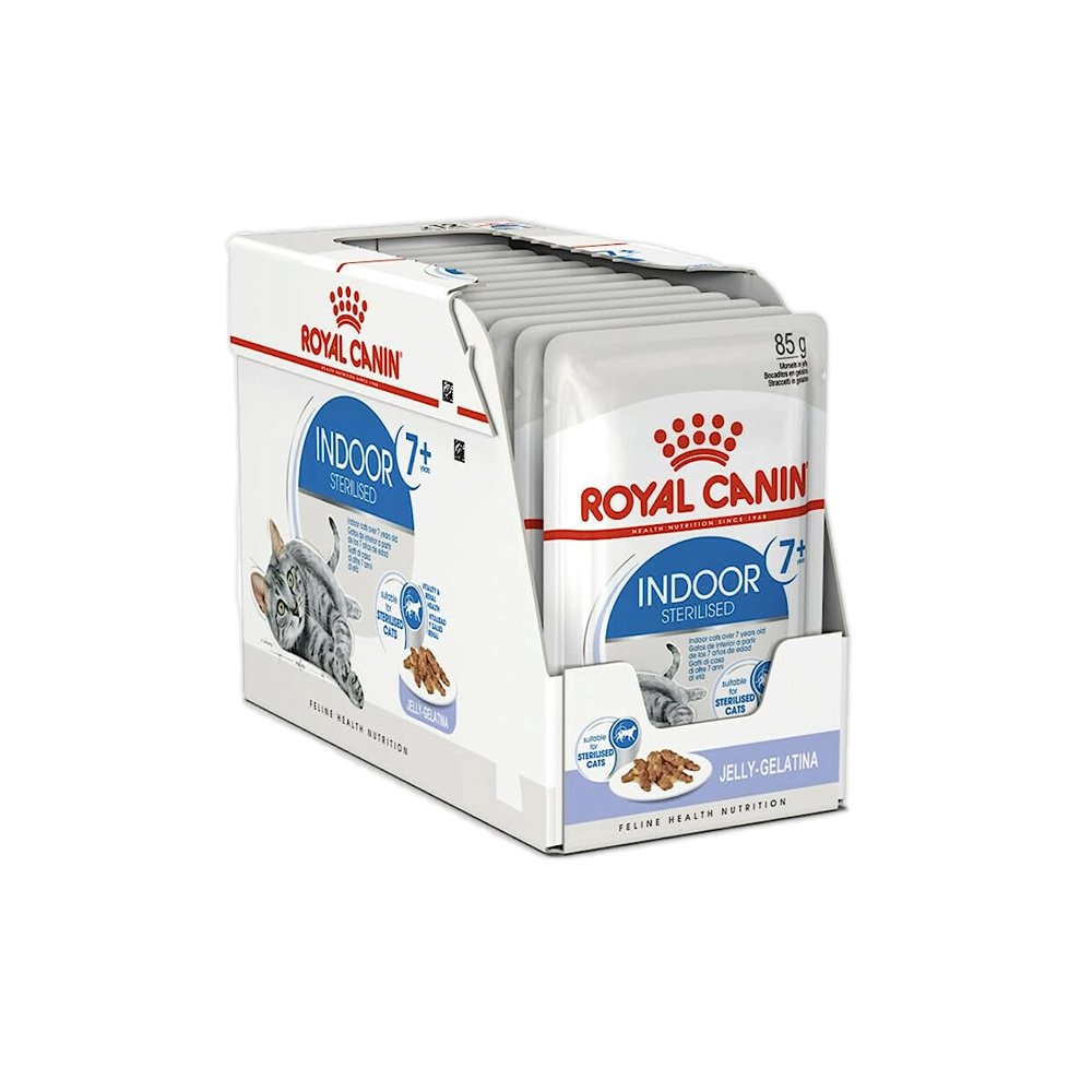 Royal Canin Feline Health Nutrition Indoor 7+ Wet Food - 12X85G