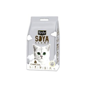 Kit Cat Soya Clump Soybean Litter Charcoal - 7L
