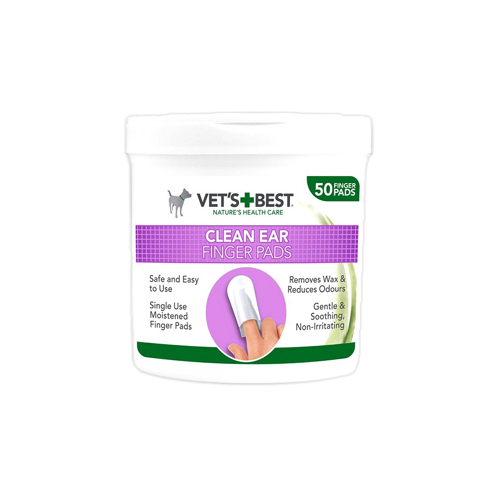 Vet'S Best Clean Ear Finger Pads