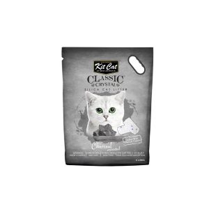 Kitcat Classic Crystal Silica Cat Litter Charcoal - 5L