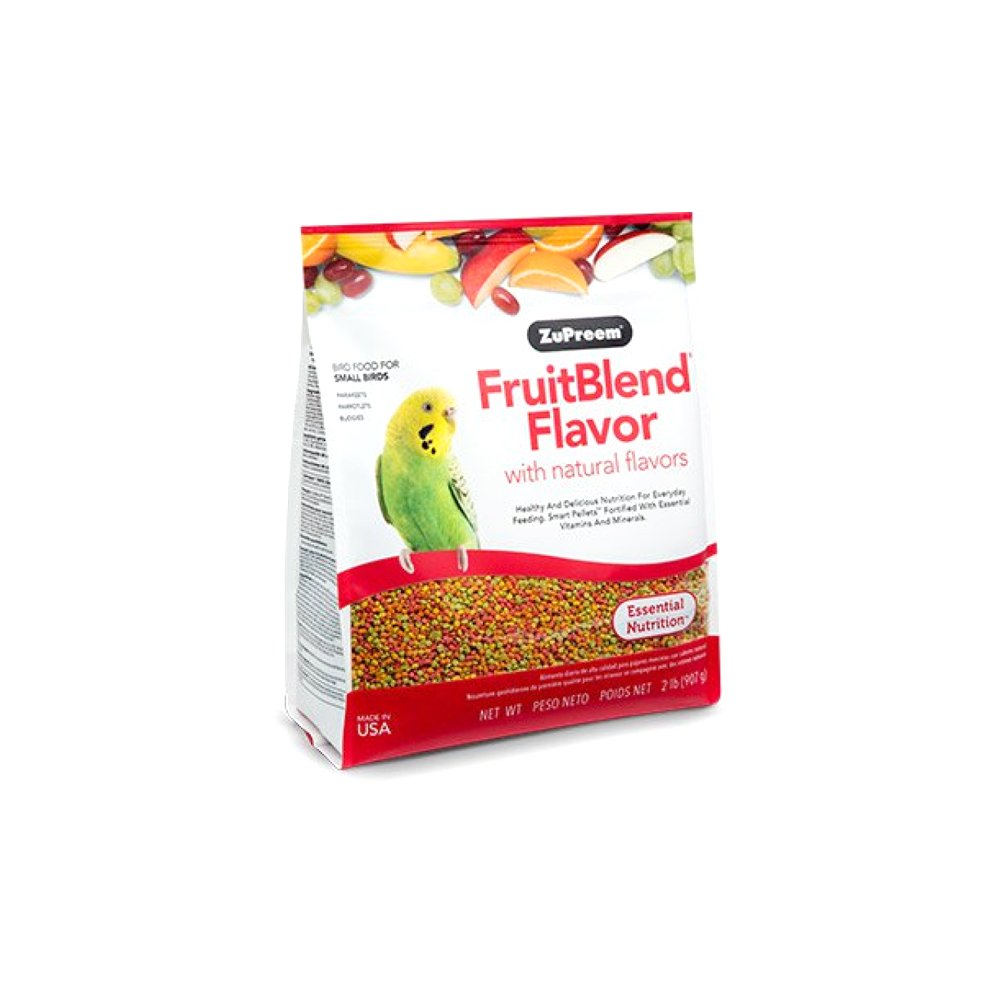 Zupreem Fruitblend Flavor Food For Small Birds - 2 Lb