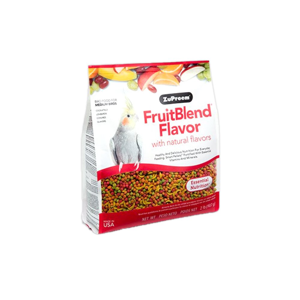 Zupreem Fruitblend Flavor For Medium Size Birds - 2 Lb