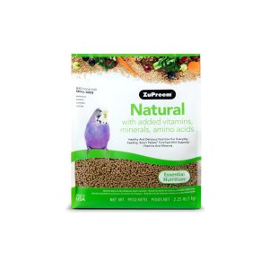 Zupreem Natural With Added Vitamins Minerals For Small Bird Food  -2.25 Lb