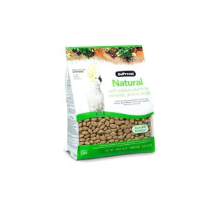 Zupreem Natural Avian Diet Food For Large Parrots - 3 Lb