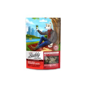 Buddy Jack'S Soft Dog Training Treats  Gain Free Duck With Cranberry Recipe - 7 OZ