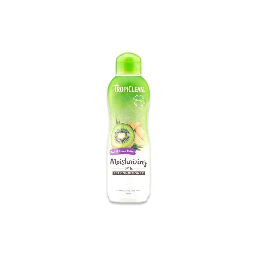 Tropiclean Moisturising Dog Conditioner For Kiwi And Cocoa Butter - 355ML