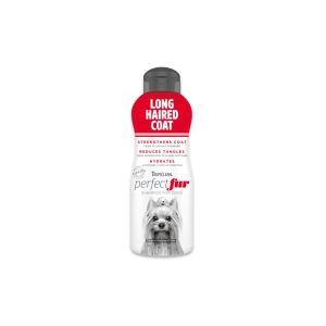 Tropiclean Perfect Fur Detangling Dog Shampoo For Breeds With Long Fur - 16 Ounce