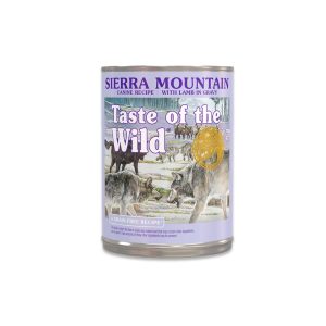 Taste Of The Wild Sierra Mountain Canine Formula With Lamb In Gravy - 390G