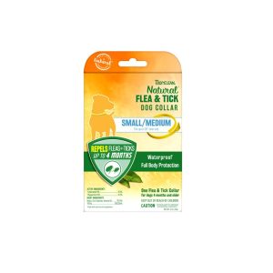 Tropiclean Natural Flea And Tick Repellent Collar For Small And Medium Dogs