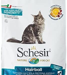 Scehsir Cat Dry Food Hairball With ChickenFor Adult Long Coat Cats  -15 KG