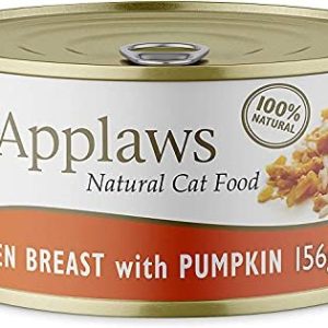 Applaws Wet Cat Food Chicken With Pumpkin - 156G(Pack Of 24)