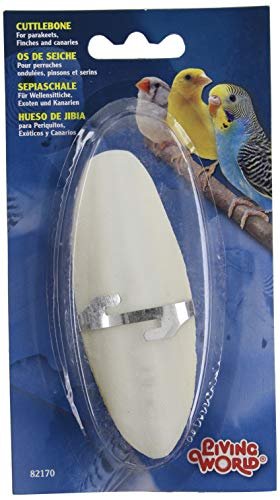 Living World Cuttlebone White Small Calcium Supplement For Breeding Birds