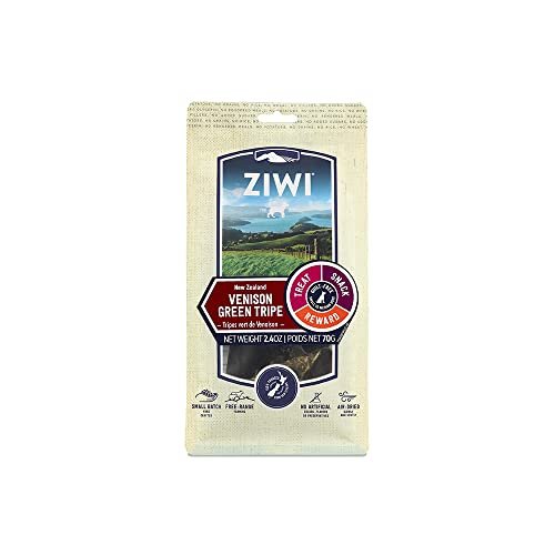 Ziwipeak Venison Green Tripe Dog Treats - 70G